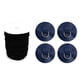 thumbnail image 2 of Stand Up Paddleboard SUP Bungee Deck Rigging Kit D Ring Patch Negro + Azul, 2 of 5