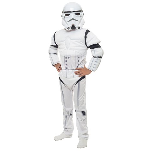 Disney - Disfraz Storm Trooper Starwars Talla 7 A 8 Años