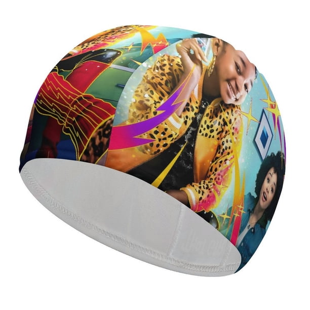 That Girl Lay Lay Gorro de Natación de Licra, Gorro de Baño de Tela Cómoda, Gorro Elástico Antideslizante para Hombres, Mujeres y Niños