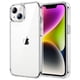 thumbnail image 1 of Funda JeTech para iPhone 14 de 6.1 pulgadas a prueba de golpes, transparente, 1 of 6