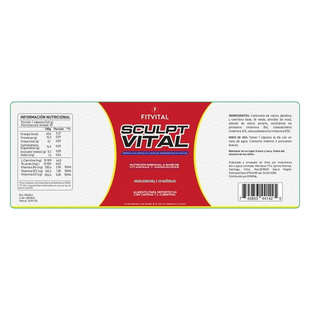 quemador l carnitina L-Carnitina Tartrate x60 de HTN | Quemador de grasas main image 0