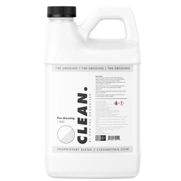 Cera para Llantas CLEAN. BY PAN 3.8L Acabado Hidrofóbico Satinado