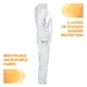 thumbnail image 4 of Mono elástico KleenGuard A20 para muñeca y tobillo, 2 veces, blanco, 4 of 8