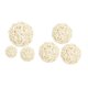 thumbnail image 5 of 6 Uds Bola De Mimbre De Ratán Natural Accesorios Para Fotos Hogar Boda DIY Baratija, 5 of 5