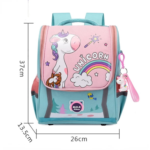 Cute Girls Unicorn Backpacks For Boys 1-3 Grade Cartoon Orthopedic Waterproof Backpack Kindergarten School Bag Mochila Escolar