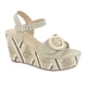 thumbnail image 3 of Sandalia Chalada Mujer Como-50 Beige Plataforma, 3 of 6