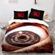 thumbnail image 5 of Saw Printed Bedding Set Duvet Cover & Pillow Cases Gift 3-Piece Bedding Set (1 Duvet Cover + 2 Pillow Shams), 5 of 5