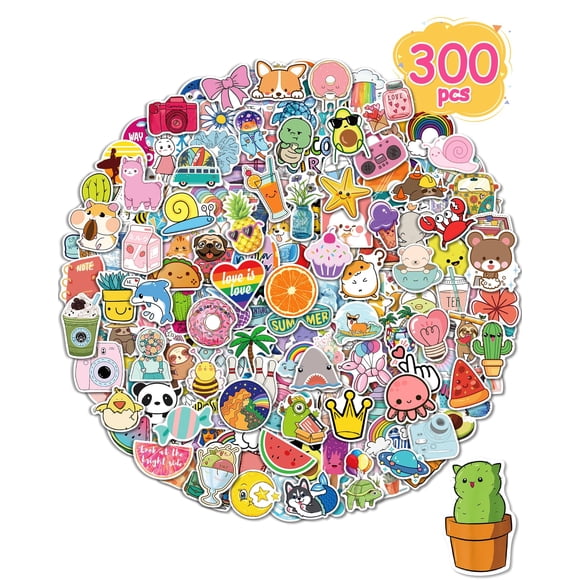 Adhesivo Bonito Vinilo Impermeable 300 Unidades Para Botellas