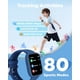 thumbnail image 3 of Reloj inteligente BIGGERFIVE para niños, monitor de actividad física, 1.8 pulgadas, IP68, 3 of 7