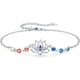thumbnail image 1 of Pulsera 7 chakras plata 925, 1 of 3