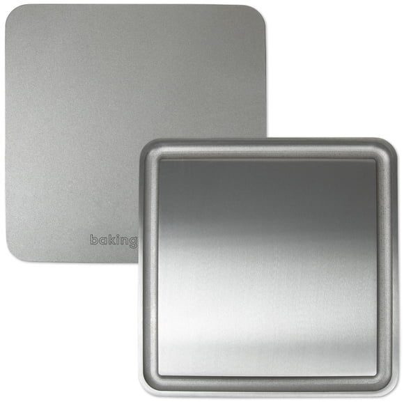 Plancha Mini de Acero para Hornear 29x29x1 cm Pre-sazonada