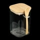 thumbnail image 2 of Frasco De Vidrio Hermetico Tapa Y Cucharita Bambú 550ml, 2 of 4