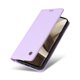 thumbnail image 2 of Funda Billetera de Cuero para Motorola Edge 50 5G con Tarjetero y Soporte - Tapa Magnética Morado, 2 of 6