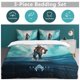 thumbnail image 5 of Aquaman Bedding Comforter Sets 3-Piece Bedding Set Soft Warm Bed Set for Bedroom All Season, 5 of 5