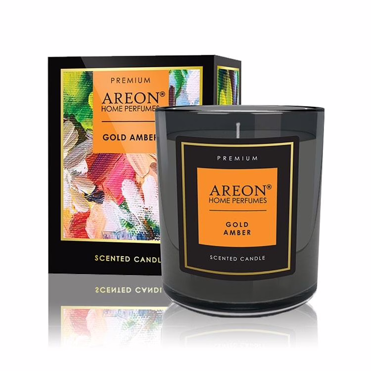thumbnail image 1 of Vela aromática Scented Candle Premium Gold Amber, 1 of 3