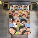 thumbnail image 3 of Juego de funda nórdica de Bob's Burgers, juego de ropa de cama de 3 piezas, juego de funda nórdica decorativa, 3 of 3