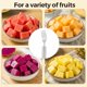 thumbnail image 3 of Cortador fruta acero inoxidable 2 en 1 2026 doble cabezal sandía cocina hogar, 3 of 7