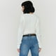 thumbnail image 2 of Sweater Mujer Básico Cuello Redondo Ecru Corona, 2 of 5