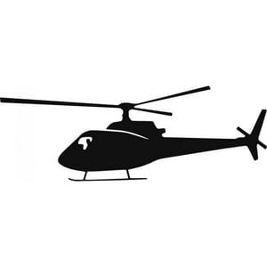 Rienda Libre Graphics - Decomural Helicopter Aircraft Ws-16244