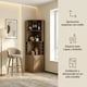 thumbnail image 2 of Mueble De Bar Esquinero Multifuncional 180x47x47cm Marrón Oscuro, 2 of 7