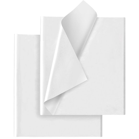 Papel de Seda Hlonon 35 cm x 50 cm Blanco 30 Hojas