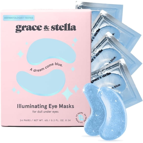Máscara Under Eye Ganadora del Premio Grace & Stella (24 pares)