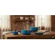 thumbnail image 2 of Bateria de Cocina Aluminio Fantuzzi 7 Piezas Antiadherente Atlantico Azul, 2 of 8