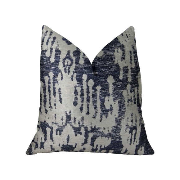 Almohada Plutus Brands Plutus Artsy Lienzo hecho a mano de lujo, 66 x 66 cm