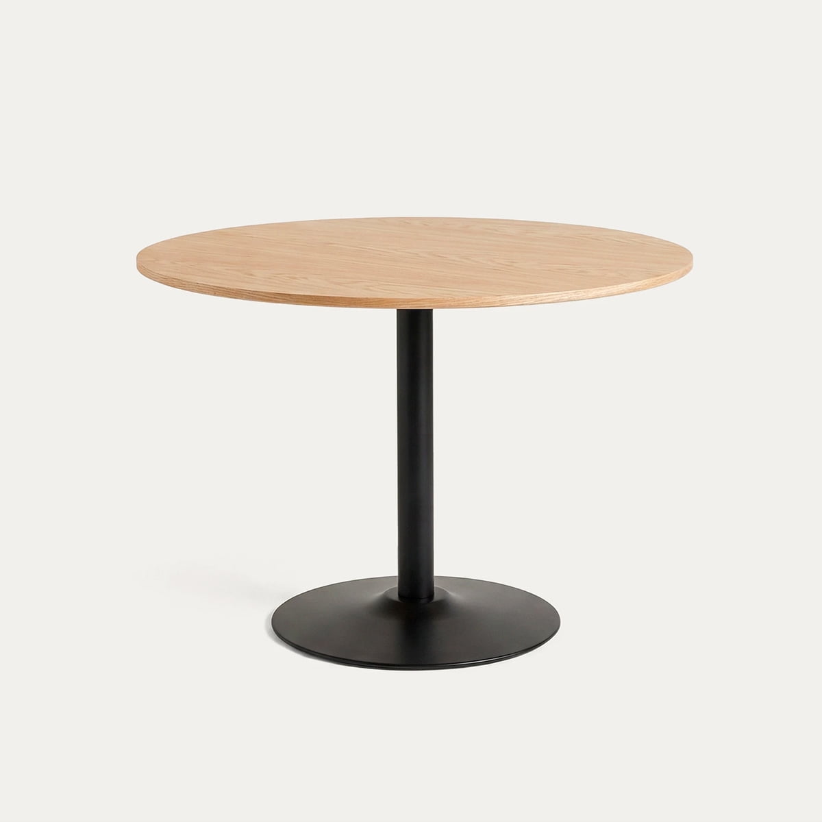 Mesa De Comedor Redonda Nordika Venhoouse Natural 100cm