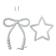 thumbnail image 1 of Elegante conjunto de adornos de navideños de cuentas, 1 of 2