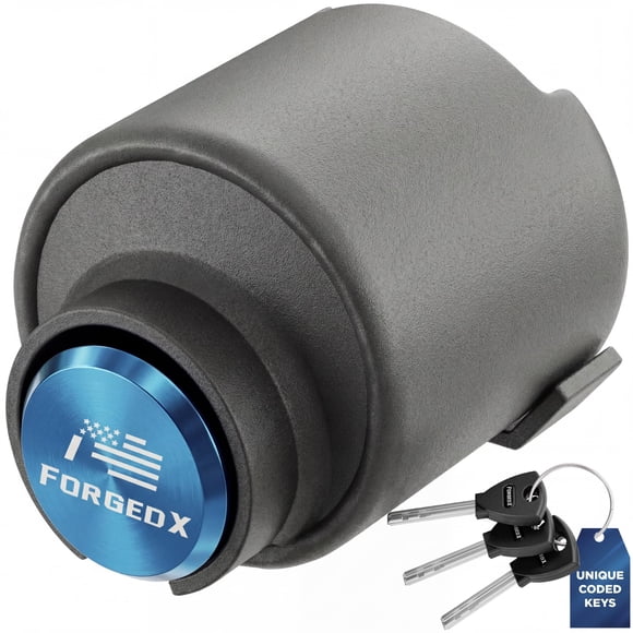 Candado para Remolque FORGEDX Resistente Antirrobo Azul 2 5/16 Pulgadas