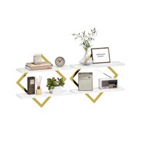 Estantes Flotantes Choezon Tbj01P2Jw Para Montaje En Pared, Juego De 2