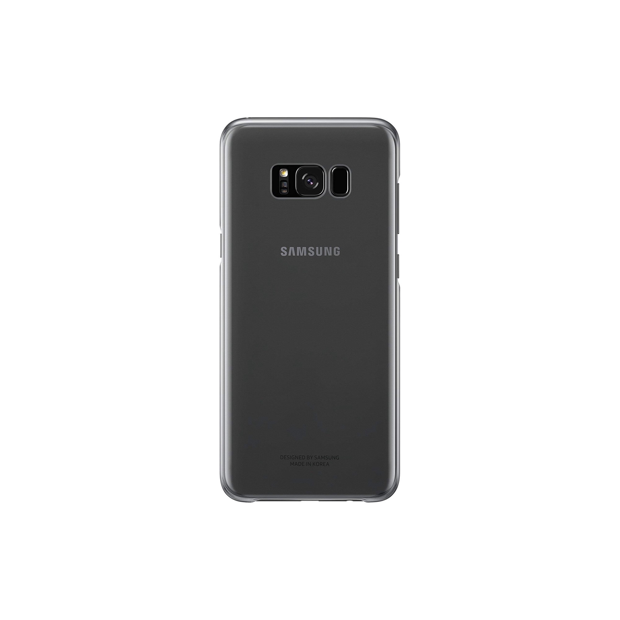 Funda Para Samsung Galaxy S8+ Transparente Negra Slim