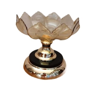 Bothyi - Plato De Frutas Europeo Plato Especial Multiusos Plato Para Bocadillos Y Dulces Para El Hogar Dorado