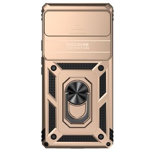 Estuche Gangxun Para Google Pixel 6, Soporte Giratorio 360°, Estilo Mecánico Y Magnético