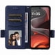 thumbnail image 3 of Funda Cartera para Motorola MOTO G15 Power 4G Tapa Flip con Ranuras y Soporte Azul, 3 of 5