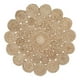 thumbnail image 1 of Alfombra Redonda De Yute Todo Circulos Color Natural, 1 of 9