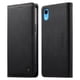 thumbnail image 1 of Funda Billetera de Cuero para [iPhone XR], Bloqueo RFID, Tarjetas y Soporte Negro, 1 of 5