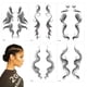 thumbnail image 4 of 5 estilos de tatuajes para el cabello, tatuajes temporales, bordes, línea del cabello, maquillaje duradero e impermeable para mujeres, cabello de bebé, flequillo y cabello rizado., 4 of 6
