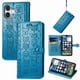thumbnail image 2 of Funda Cartera FOXDOCK para iPhone 17 , Flip PU con Relieve de Gatos y Perros, Tarjetero y Soporte, 2 of 6