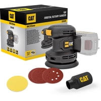 Lijadora Orbital Y Pulidora Inalámbrica 18V Li/Ion Cat Dx42B; Sin Bateria Ni Cargador