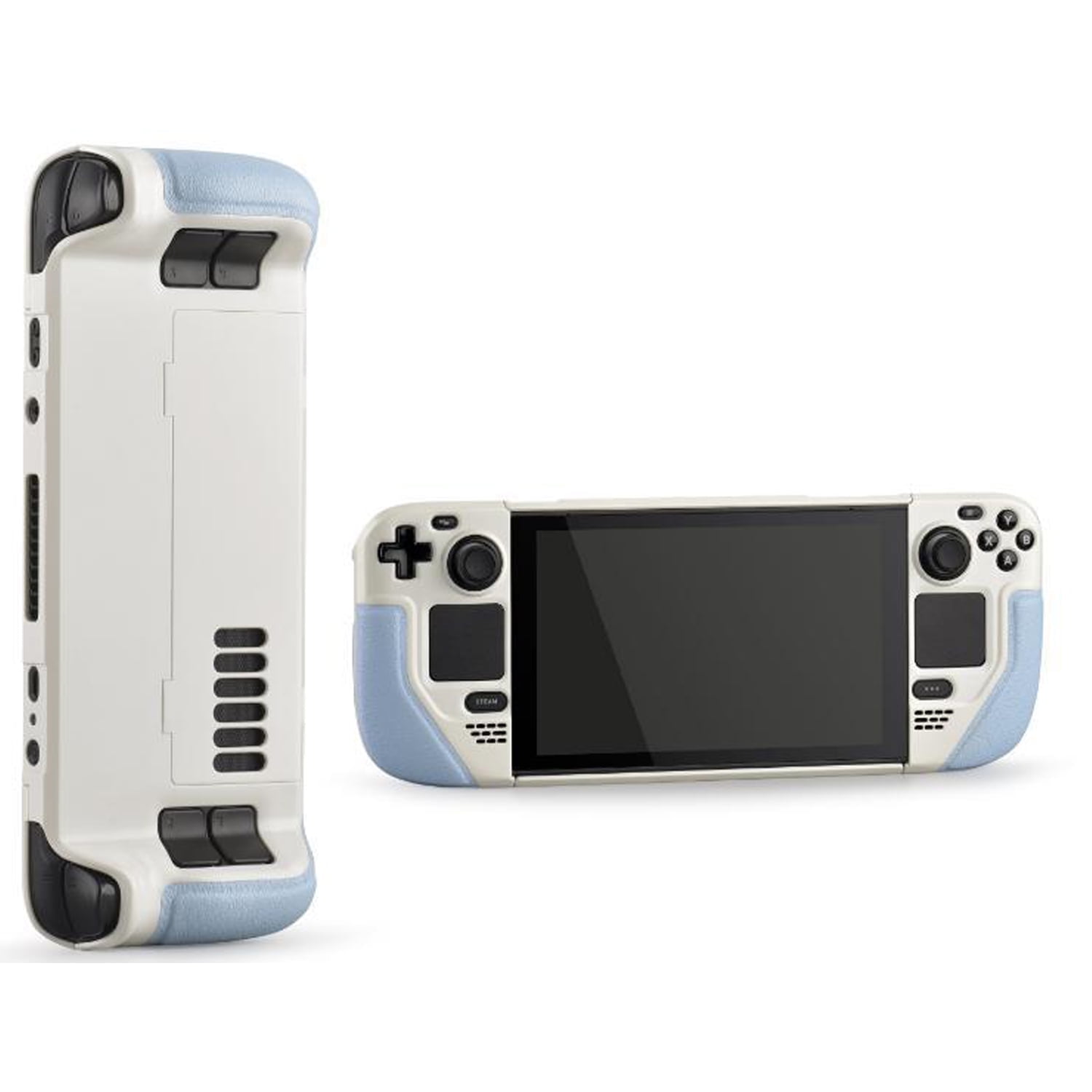 Funda Soporte Aaronmei Para Steam Deck Azul Claro Blanco