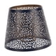thumbnail image 4 of Pantalla De Metal Hueca Para Lámpara De Mesa, Color Negro, 4 of 5