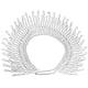 thumbnail image 5 of Cadena Para El Cuerpo Con Diamantes De Imitación Bling Plateado Brillante Para Club Girls Estilo Ovalado, 5 of 5