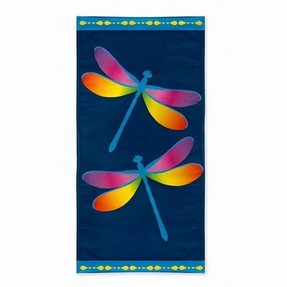 Toalla de Playa Velour Dragonfly