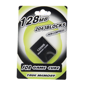 Genérica - Memory Card Gamecube 128Mb