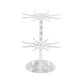 thumbnail image 1 of Organizador de árbol de joyería, estante de almacenamiento giratorio, pantalla ajustable duradera para pulsera, brazalete, Organización del hogar, esc Claro, 1 of 5
