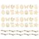 thumbnail image 3 of 60Pcs Adornos De Rebanadas De Madera Mezcladas Al Azar Colgante Colgante Para Pascua DIY, 3 of 5