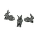 thumbnail image 1 of 3x Pies Para Macetas Figuras De Animales Soporte Para Plantas Para Oficinas Sala De Estar Conejo Agachado Al Aire Libre, 1 of 5