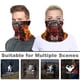 thumbnail image 4 of B-The Hellfire Club Braga de Cuello Protección Solar - Bandana UV Refrescante para Ciclismo y Deportes al Aire Libre, Hombres y Mujeres, 4 of 6